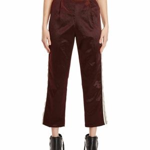 RELIGION  Lyric Satin Track Stripe Pants